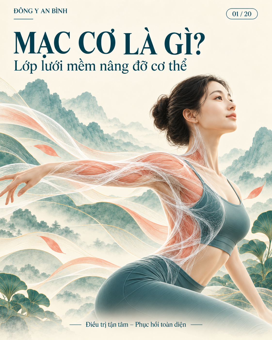 Mạc cơ là gì? Làm quen với lớp lưới mềm bên trong cơ thể