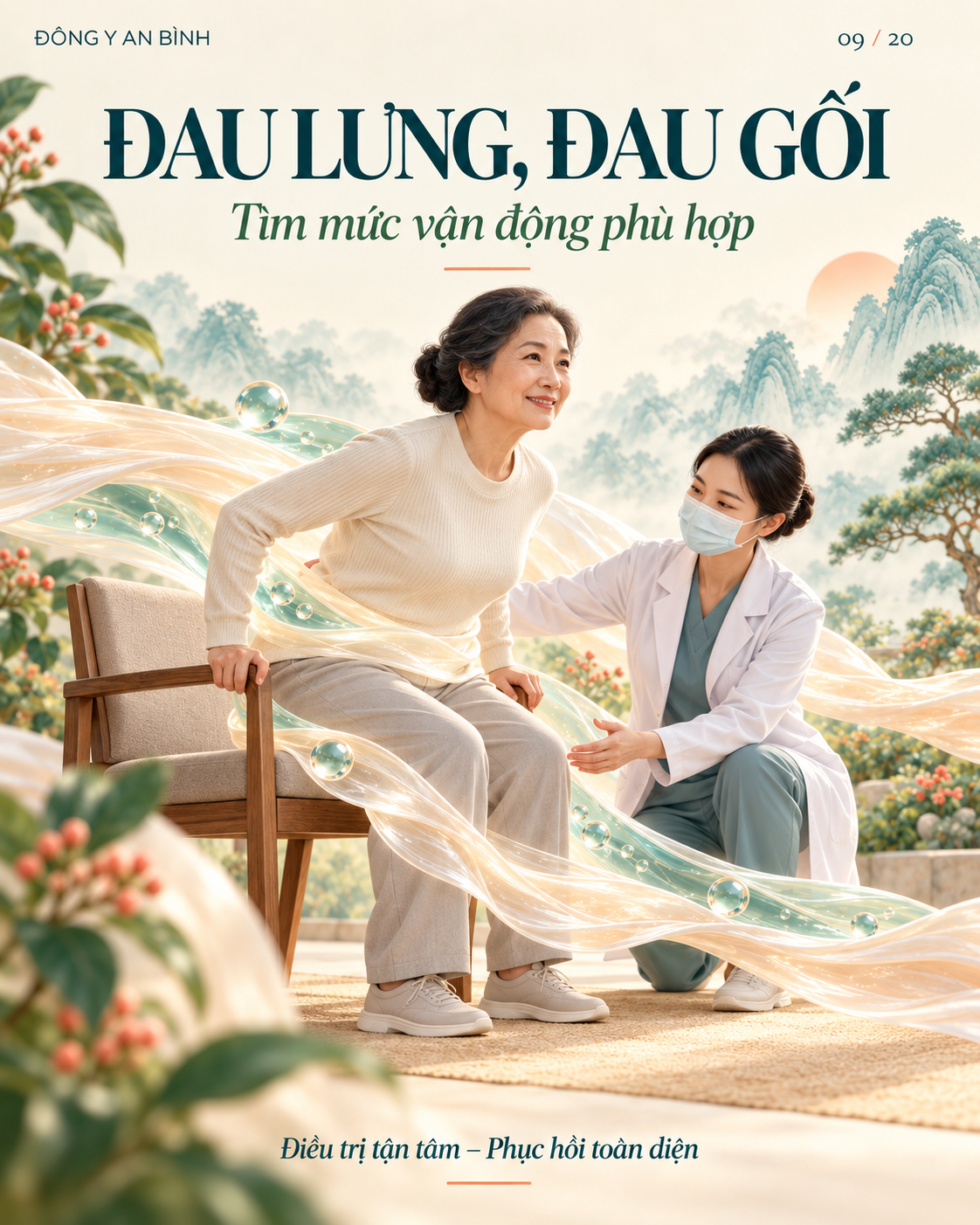 Đau lưng, đau gối và đau gân: tìm lại mức vận động phù hợp