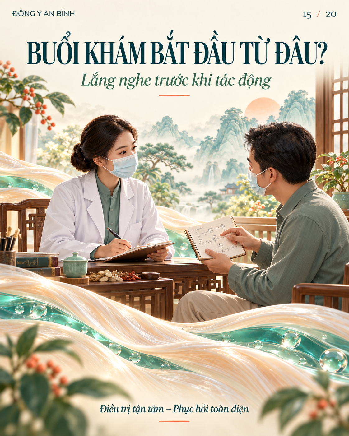 Một buổi khám đau mỏi nên bắt đầu như thế nào?