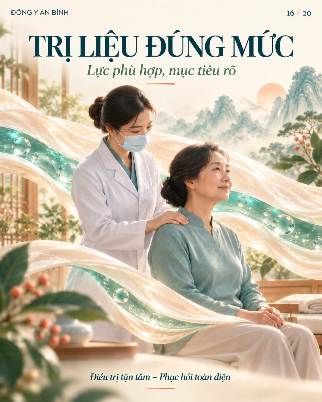 Trị liệu đúng mức: lực phù hợp, mục tiêu rõ